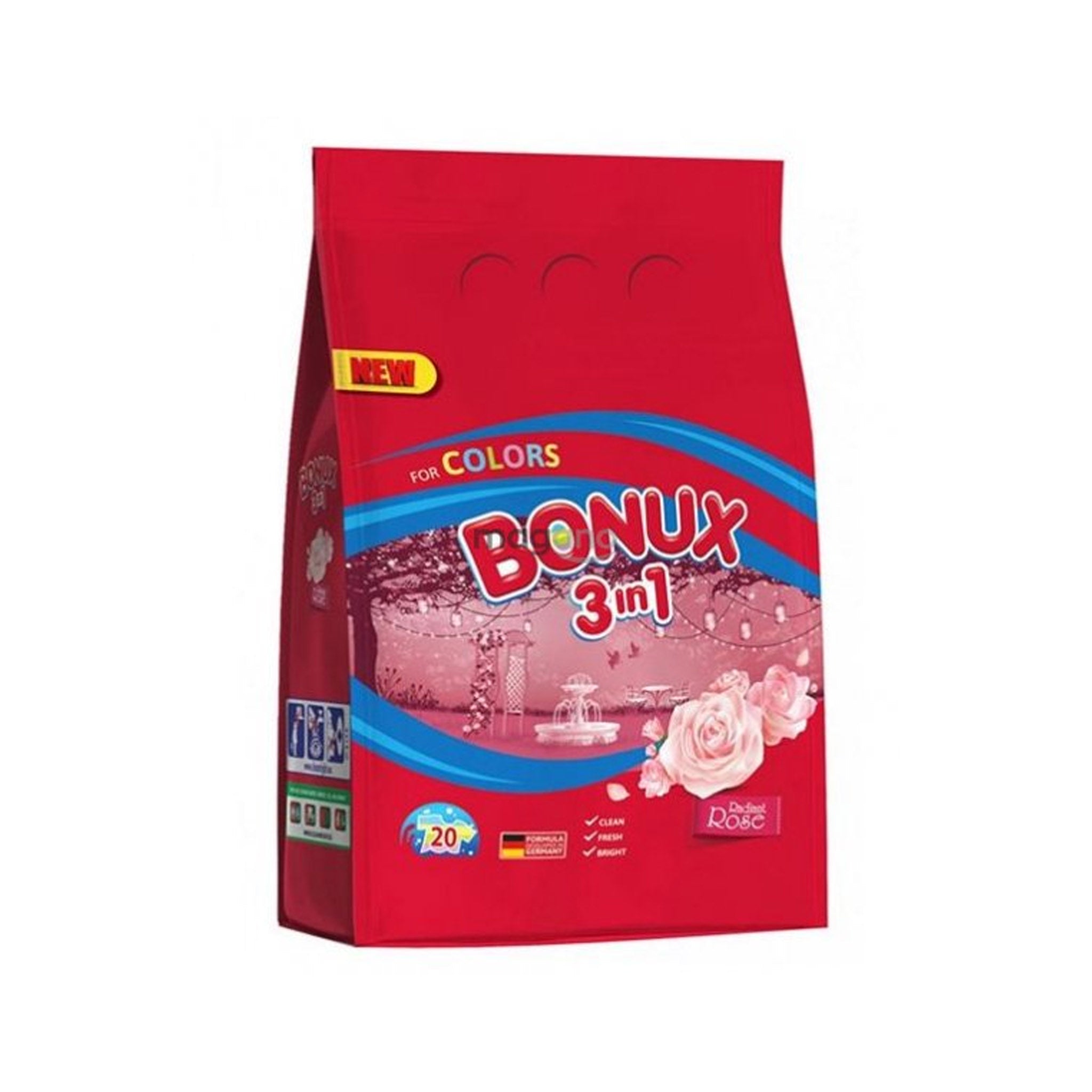 Bonux 1,5kg color rose
