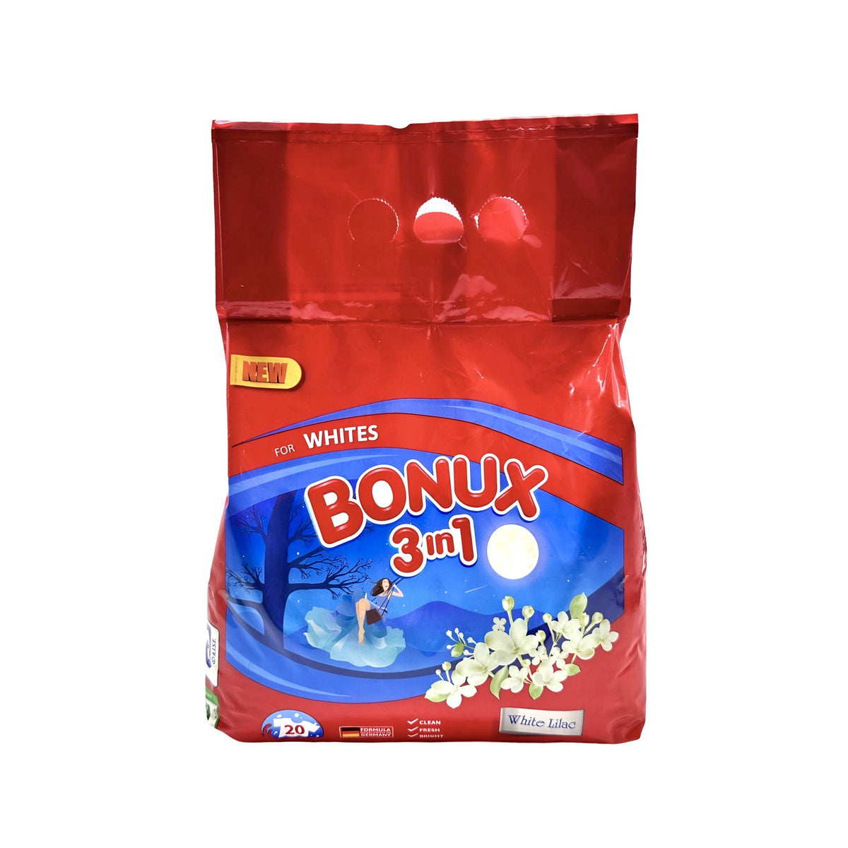 Bonux prások 1,5kg 20PD White lilac