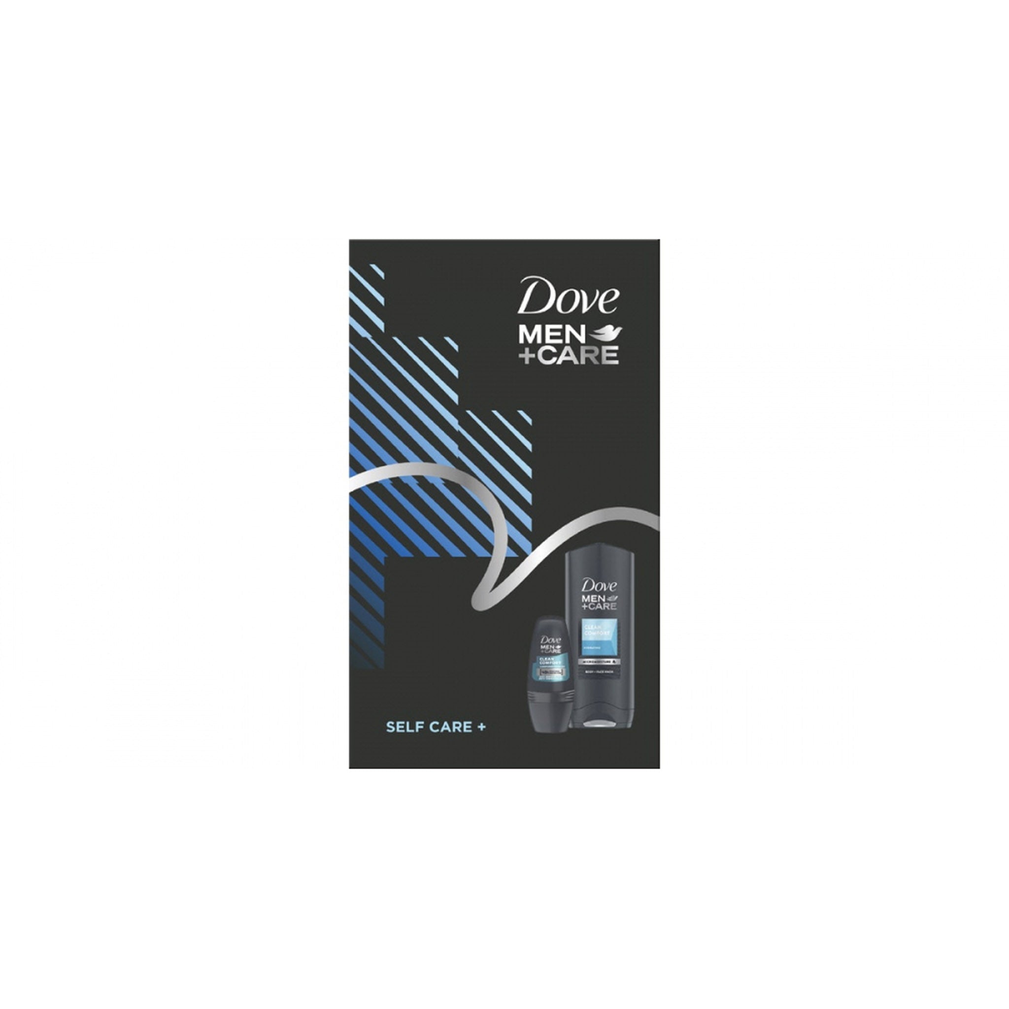 Dove Darčeková sada Men Clean Comfort (Sprchový gél 250ml + Roll on 50ml)