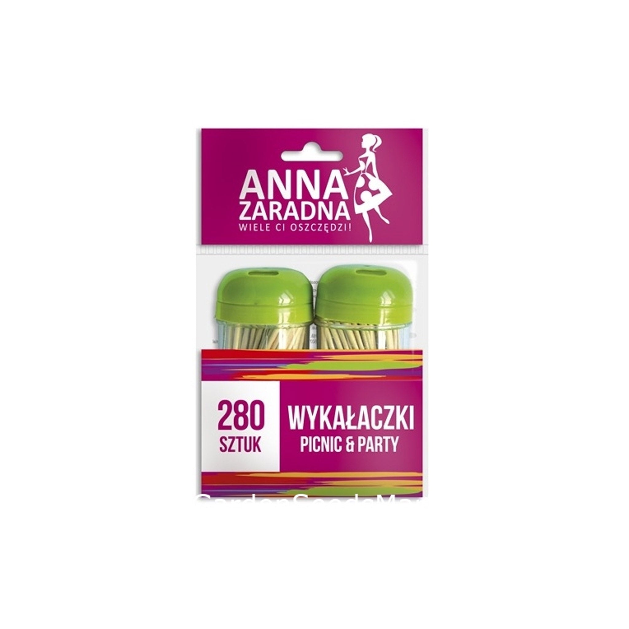 Drevené špáradlá v dóze 280ks