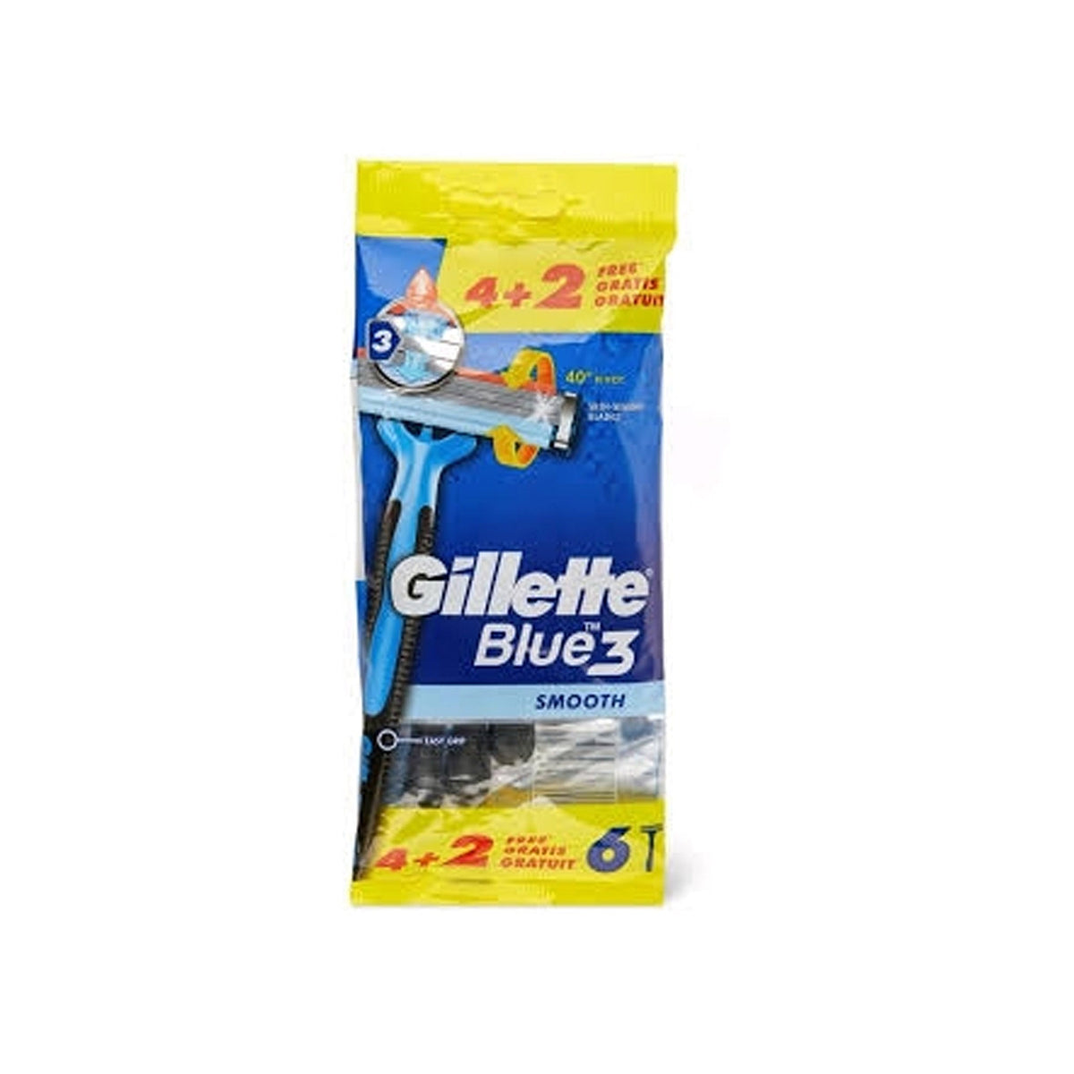 Gillette Blue 3 Smooth Jednorázový strojček