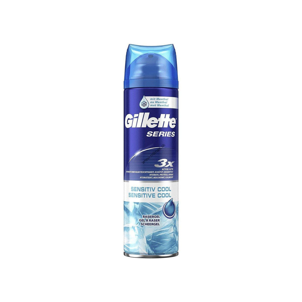 Gillette gél na holenie 200ml Sensitive Cool