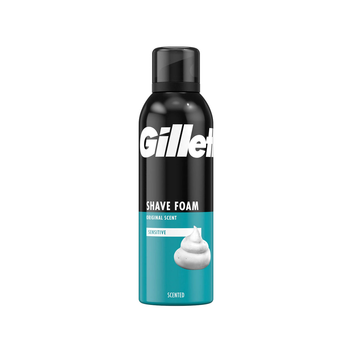 Gillette pena na holenie 200ml Sensitive