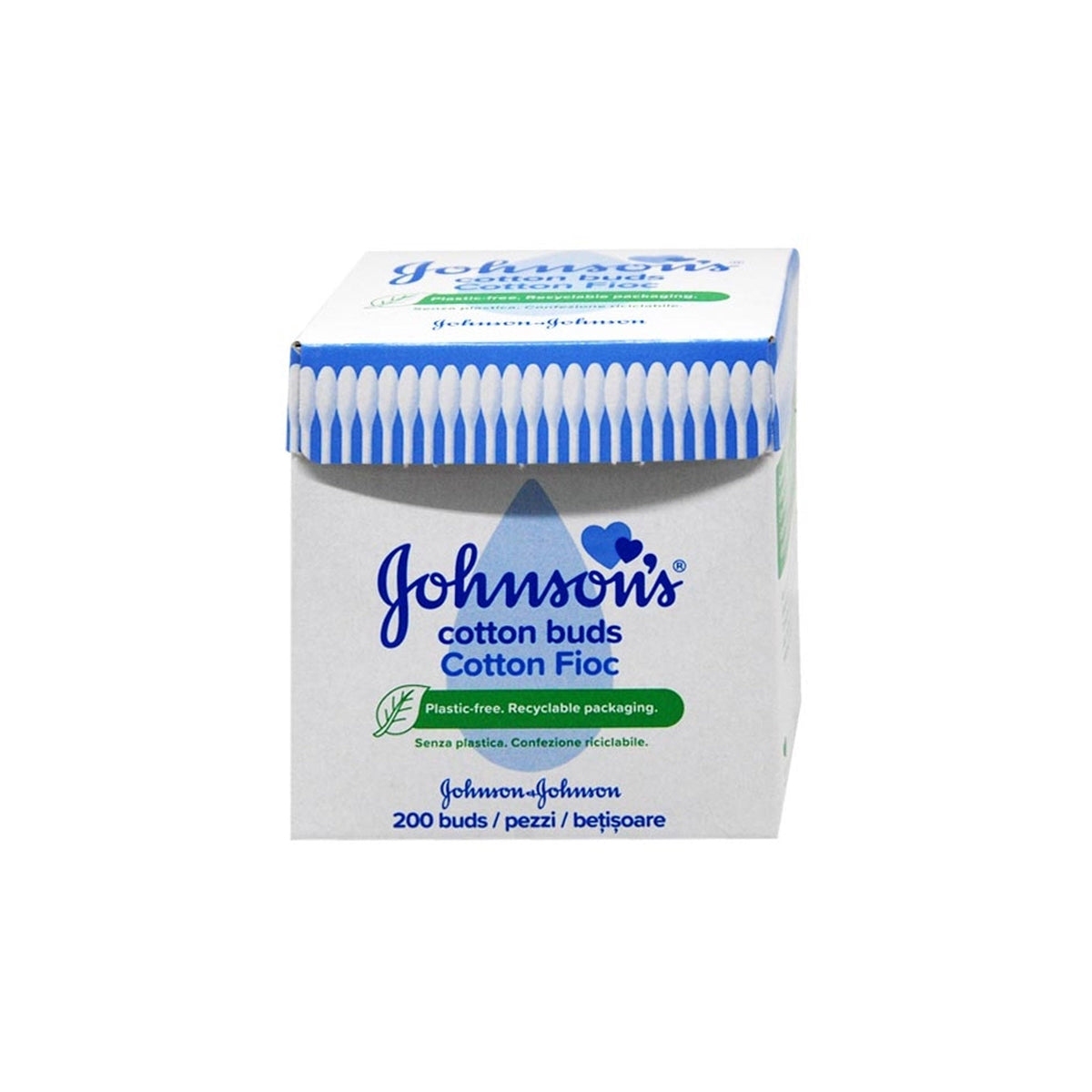 Johnson's Baby vatové tyčinky 200ks Regular