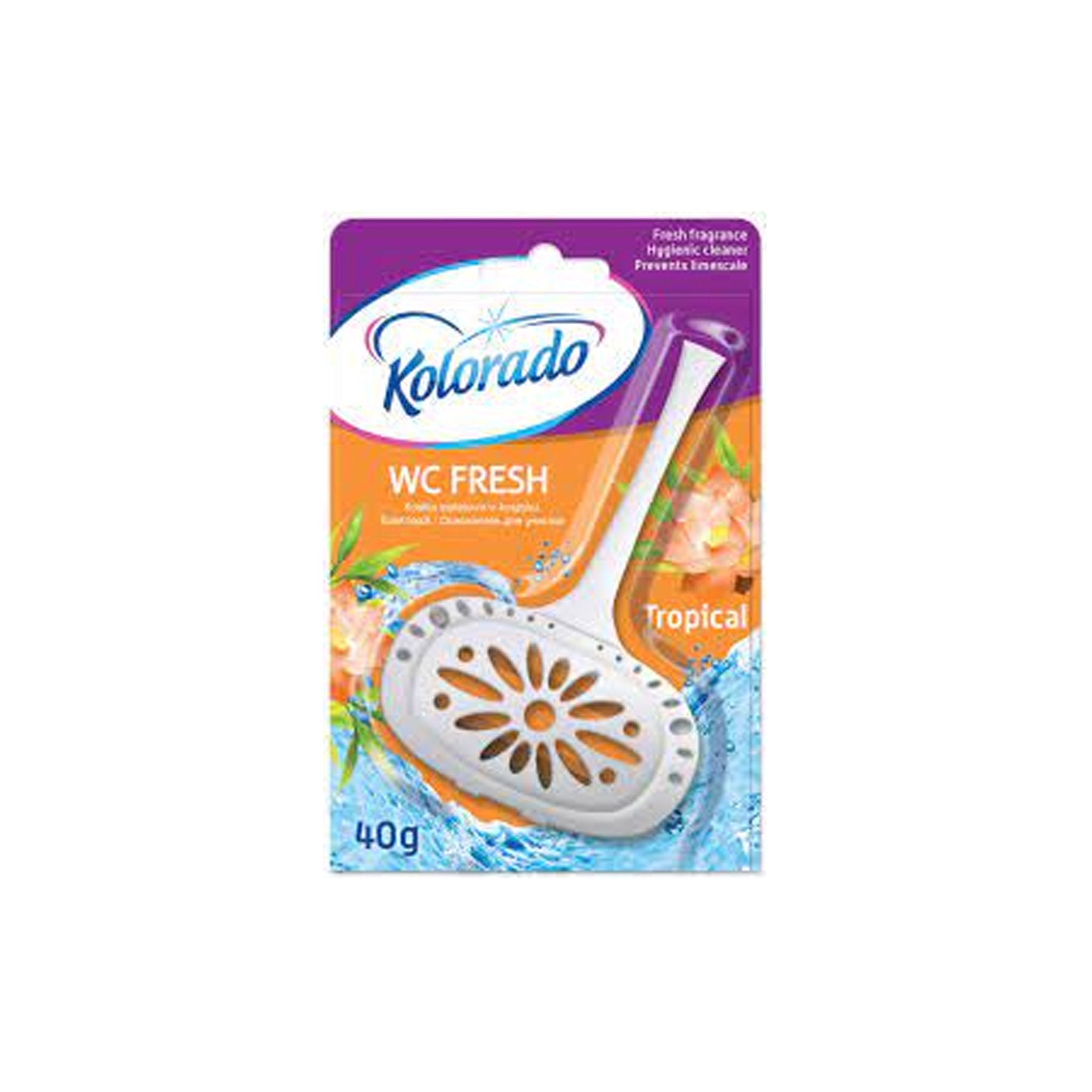 Kolorado WC blok Fresh Toilet Tropical 40g