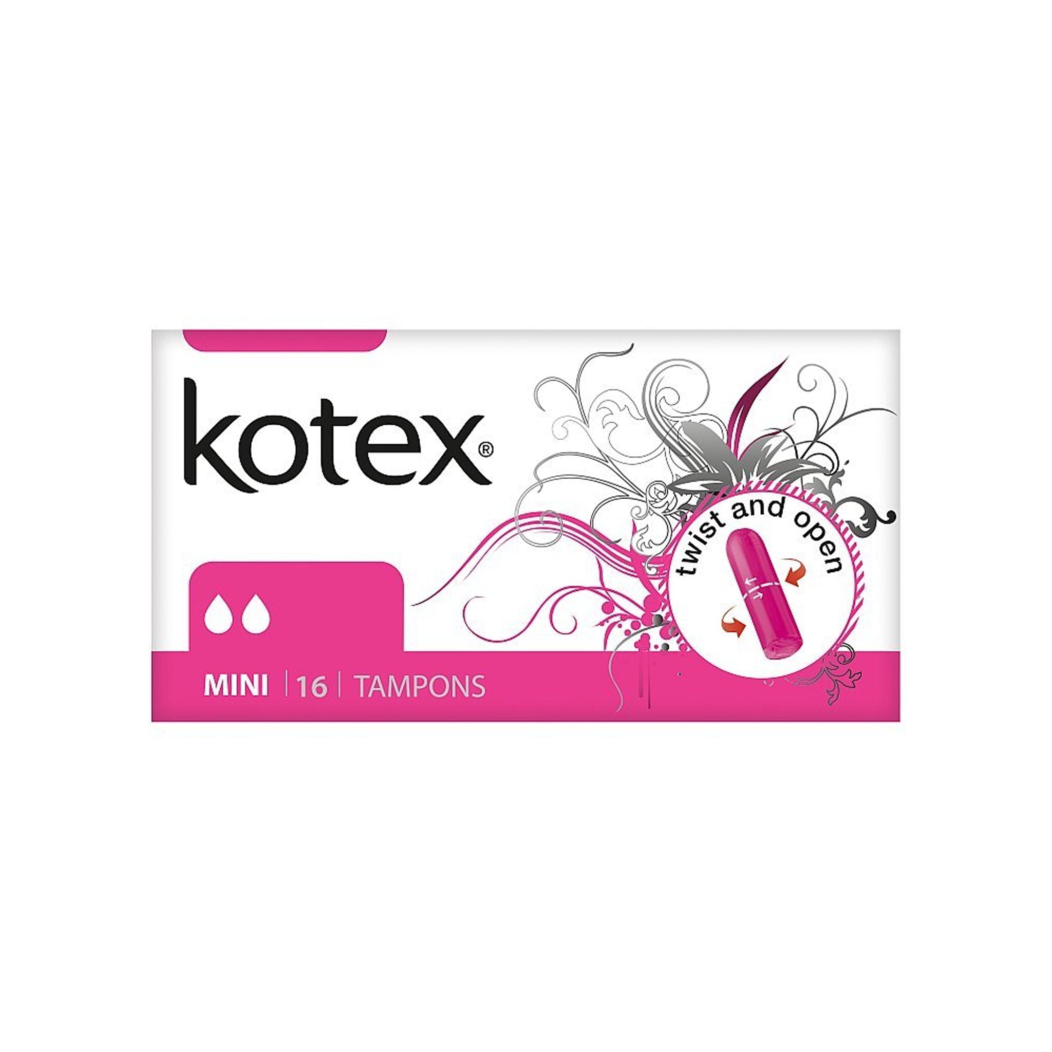 Kotex Tampóny Mini 16ks