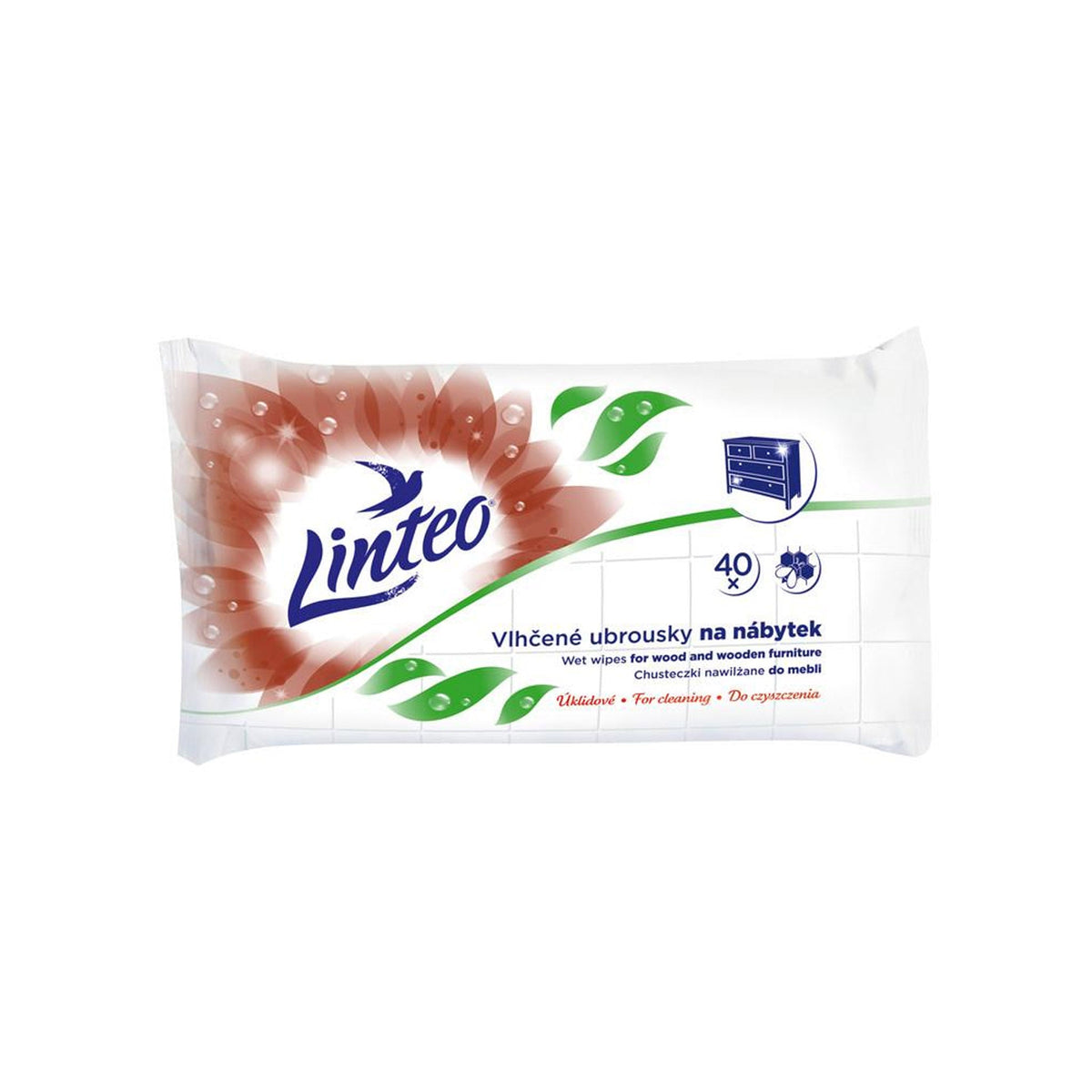 Lily vlhčené utierky ruža 60ks FLIP TOP