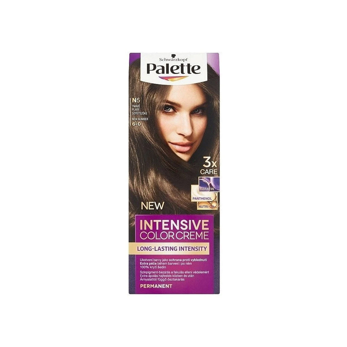 Palette Schwarzkopf farba na vlasy N4