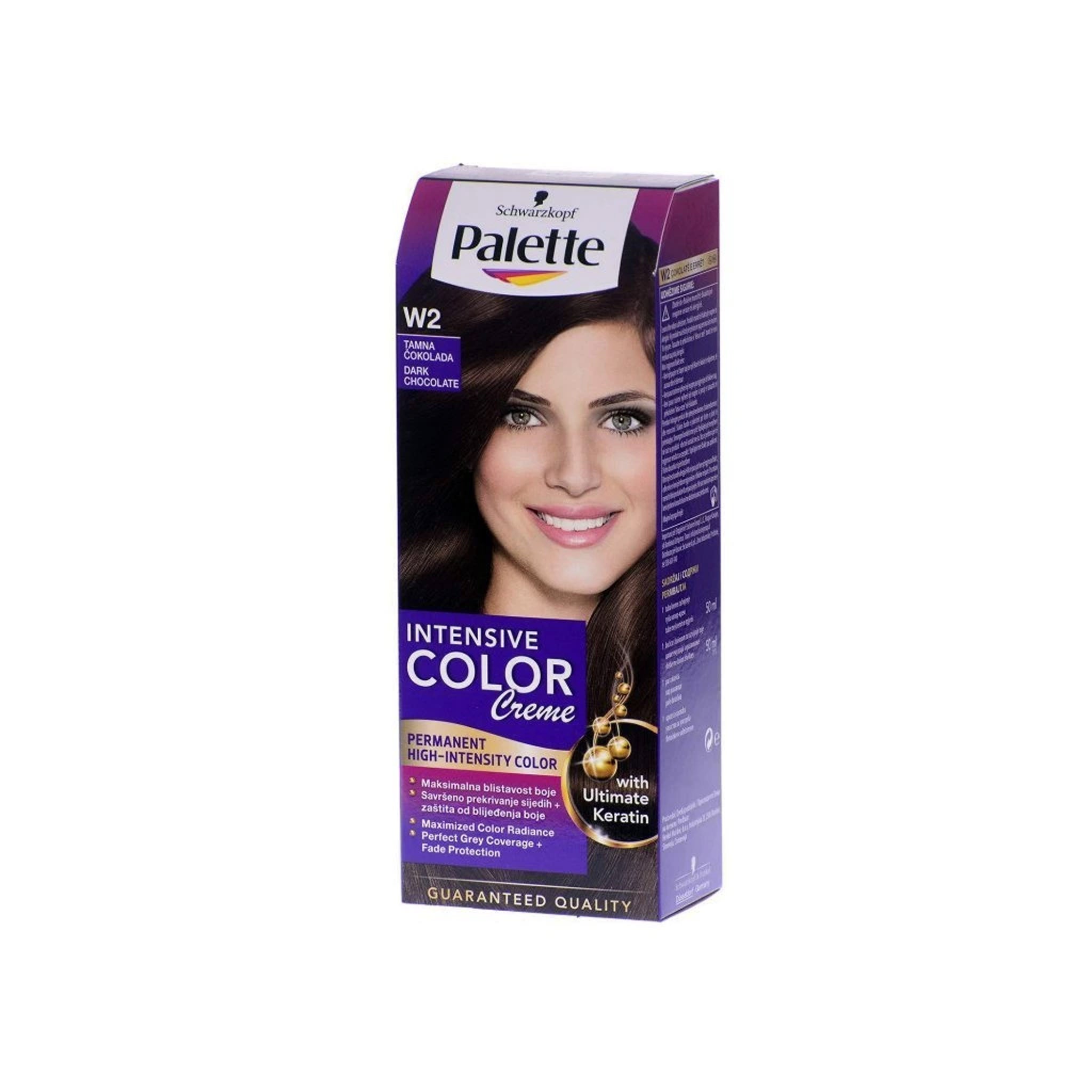 Palette Schwarzkopf farba na vlasy W2