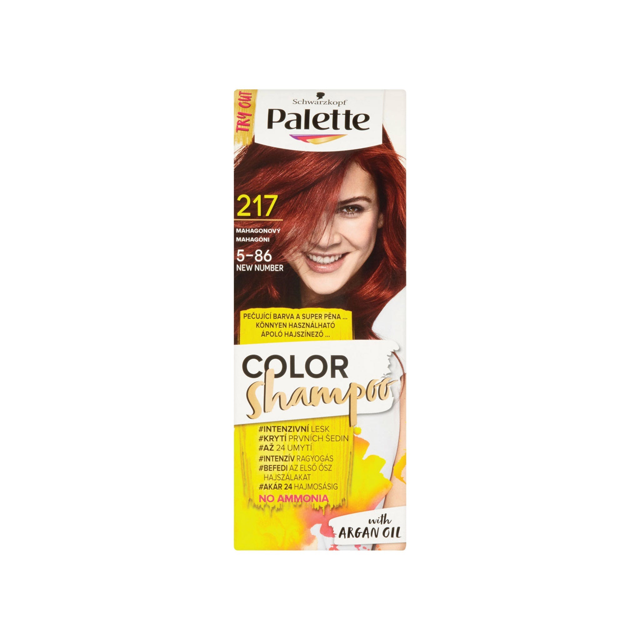 Palette Schwarzkopf šampón na vlasy 217 5-86