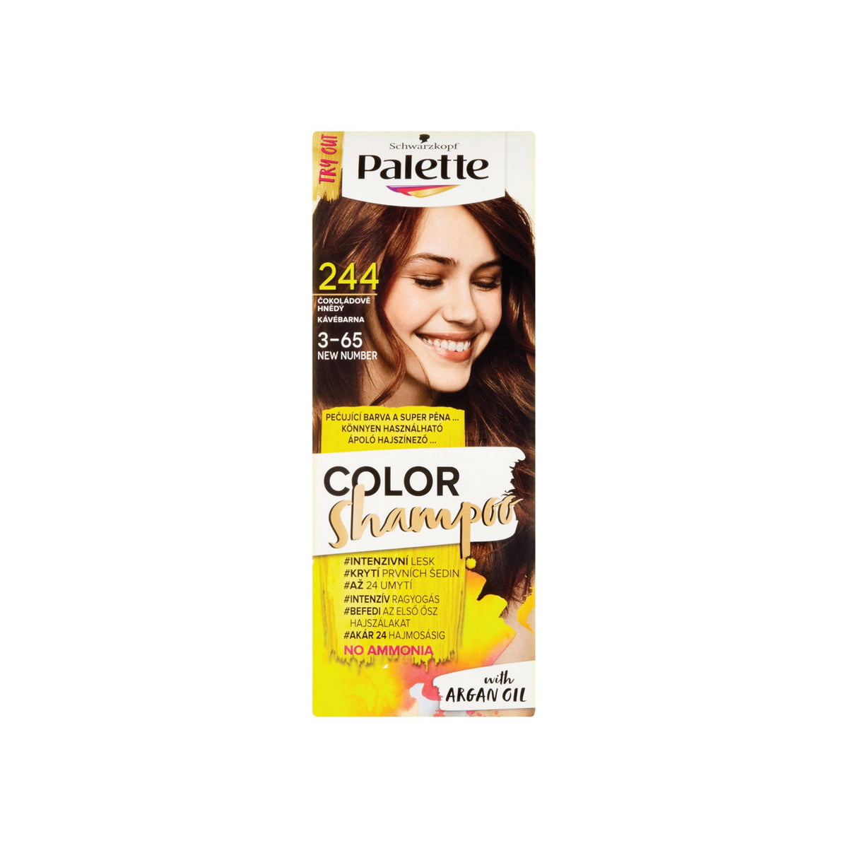 Palette Schwarzkopf šampón na vlasy 244 3-65