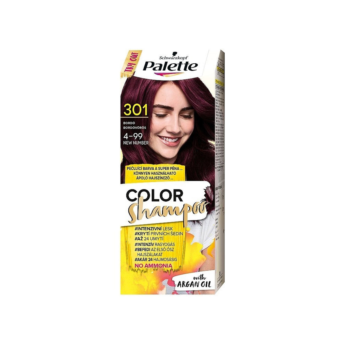 Palette Schwarzkopf šampón na vlasy 301 4-99