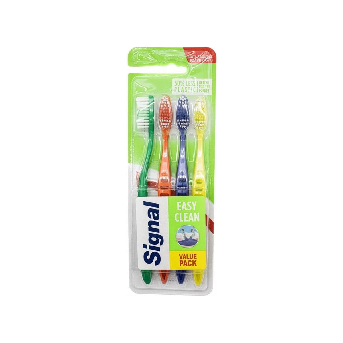 Signal zubná kefka Easy Clean 4ks