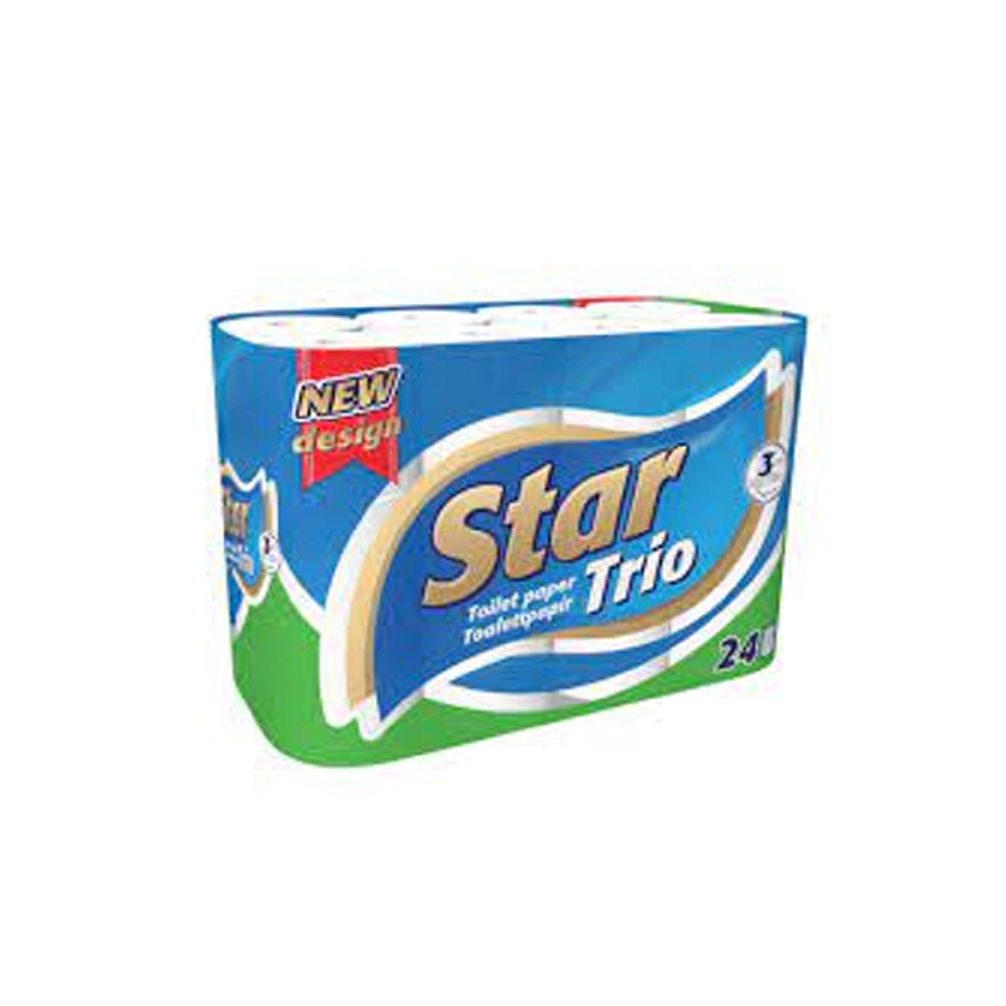 Star Trio toaletný papier 24rol/3vrstv.