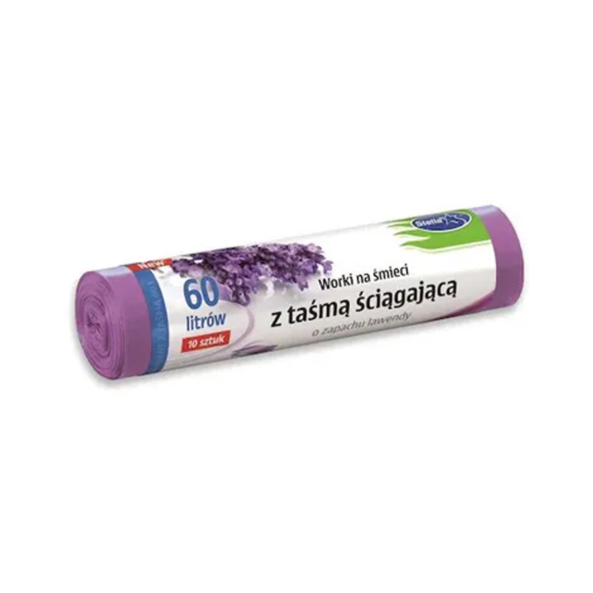 Stella vrecia na odpad s ušami 60L Levandulová