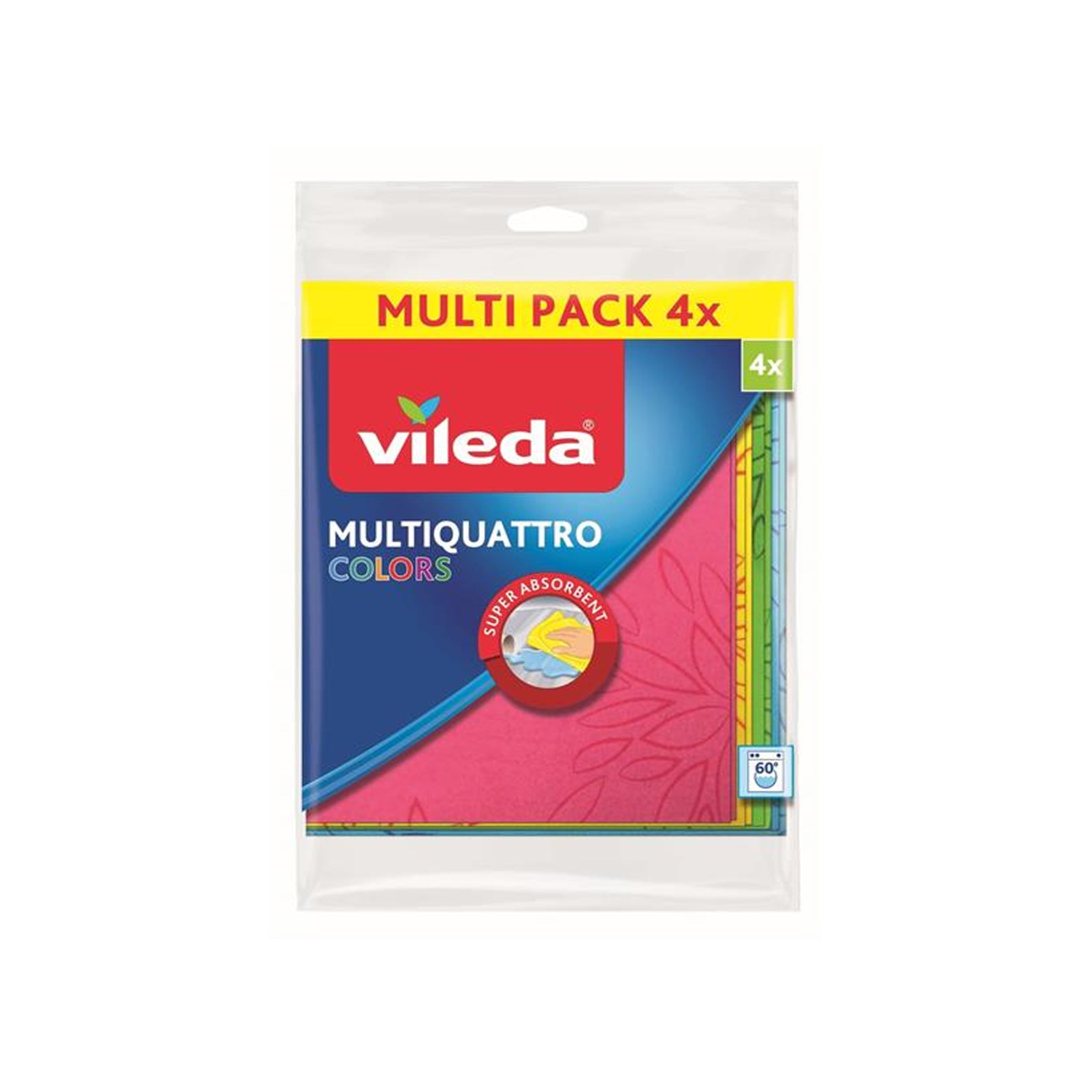Vileda Handrička multiquattro colors 4ks