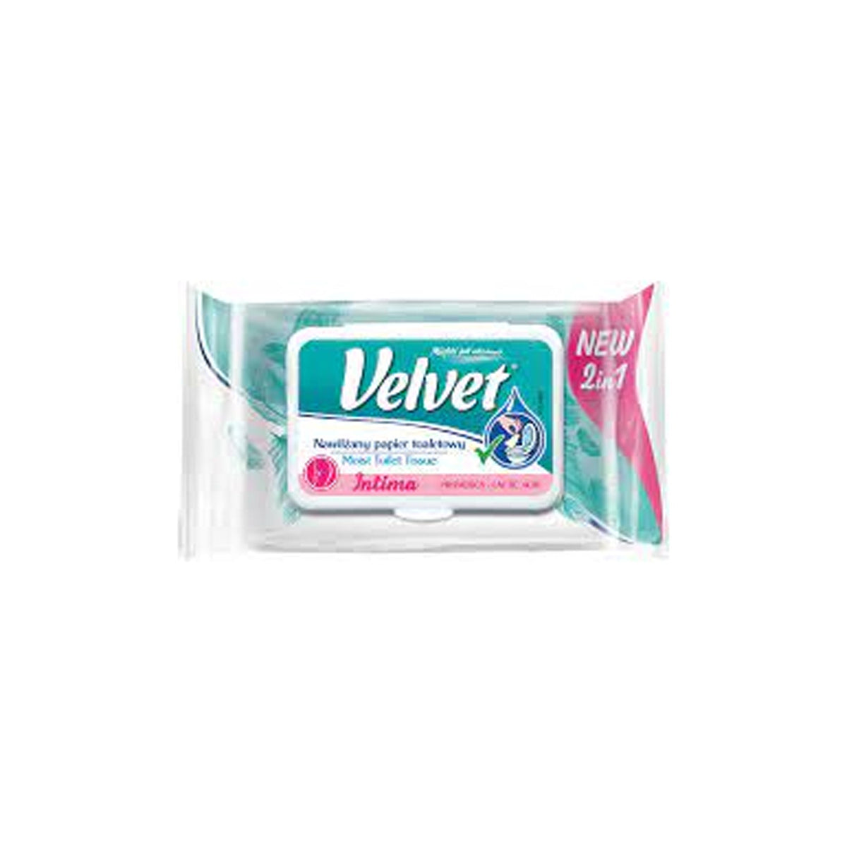 Vlhčené utierky Velvet Intimita 48ks